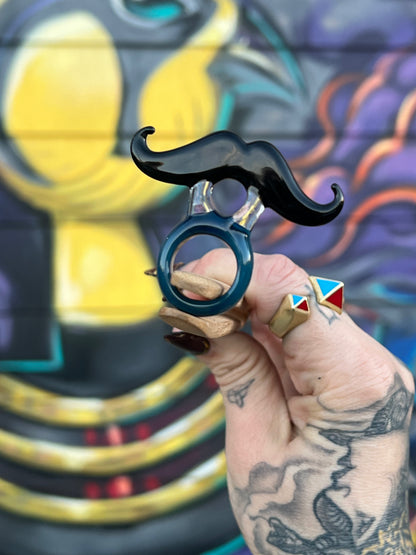 Sakibomb Mustache Joint Holder Ring #1 Size 5.5