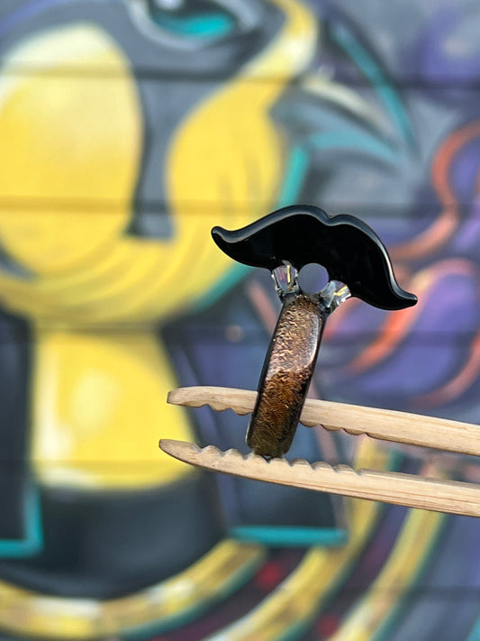 Sakibomb  Mustache Joint Holder Ring # 10 Size 9