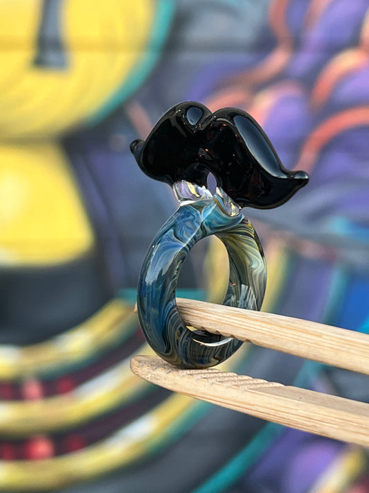 Sakibomb Mustache Joint Holder Ring # 12 Size 8