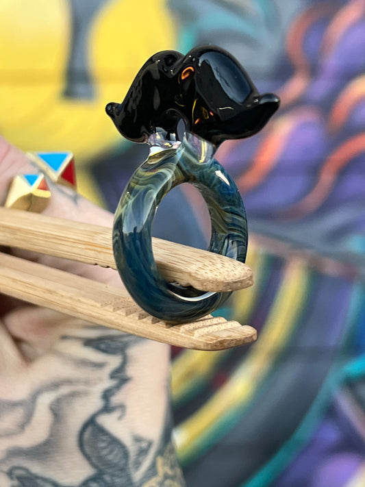 Sakibomb Mustache Joint Holder Ring # 12 Size 8