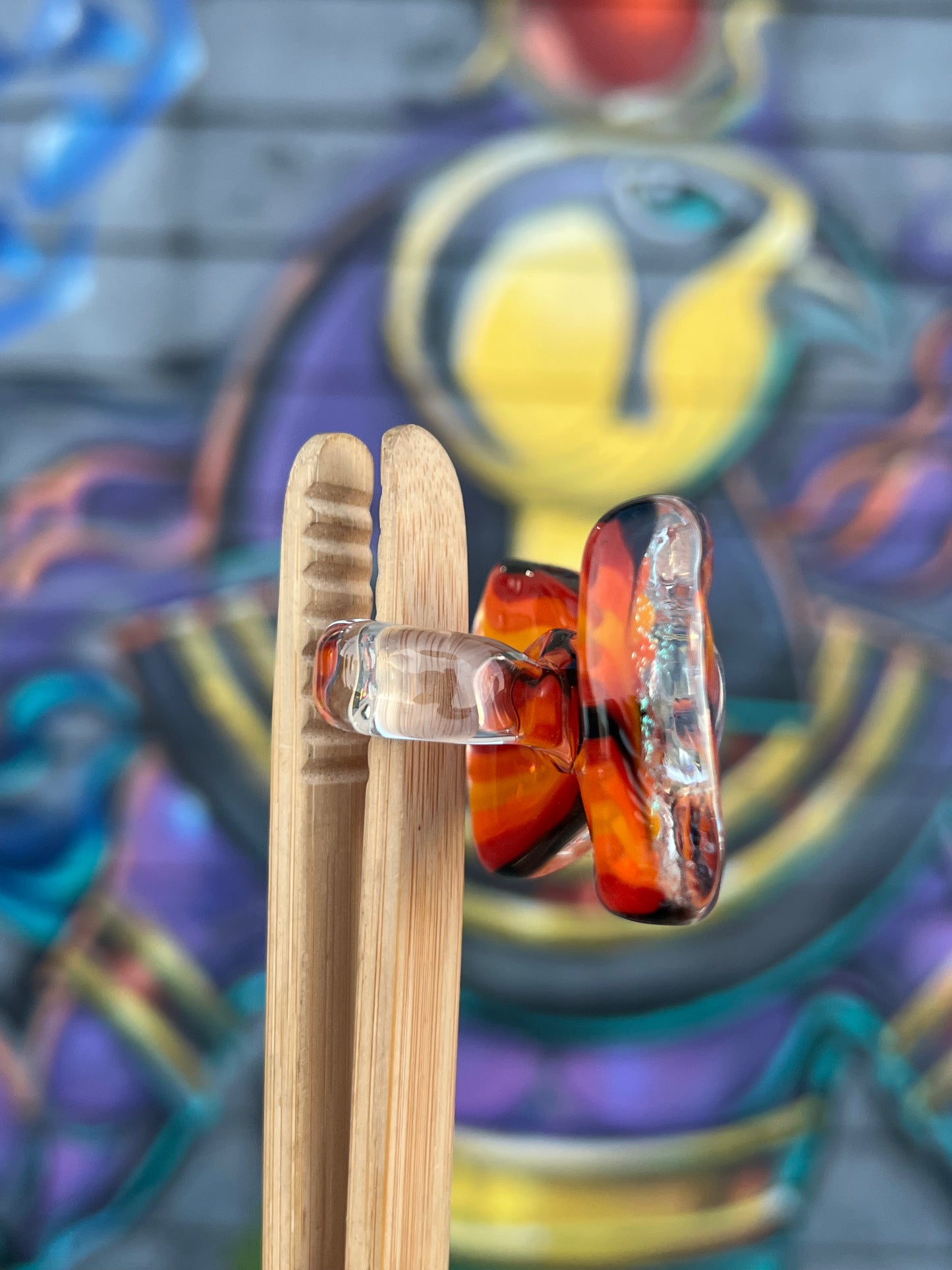 SakiBomb Bow Glass Ring # 7 Size 4