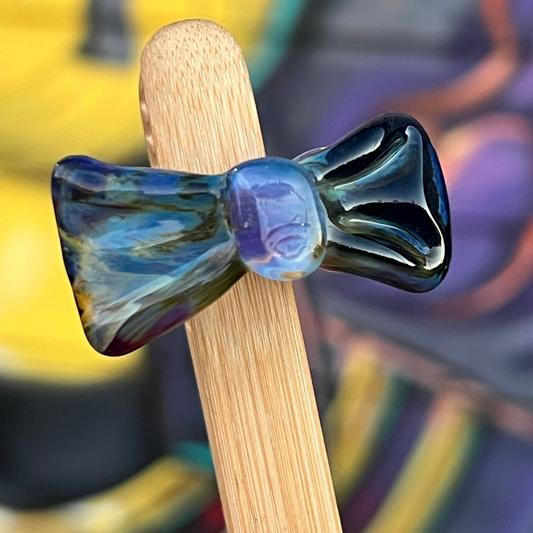 Sakibomb Bow Glass Ring  #1 Size 8.5