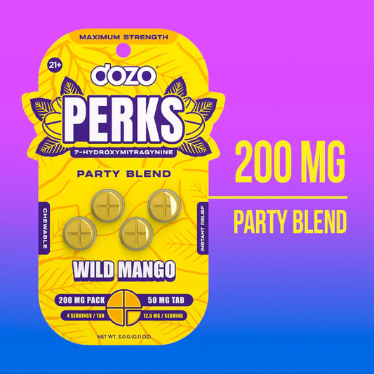 Dozo Perks 7-Hydroxy 200mg Pack