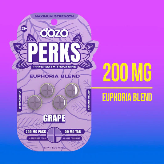 Dozo Perks 7-Hydroxy 200mg Pack