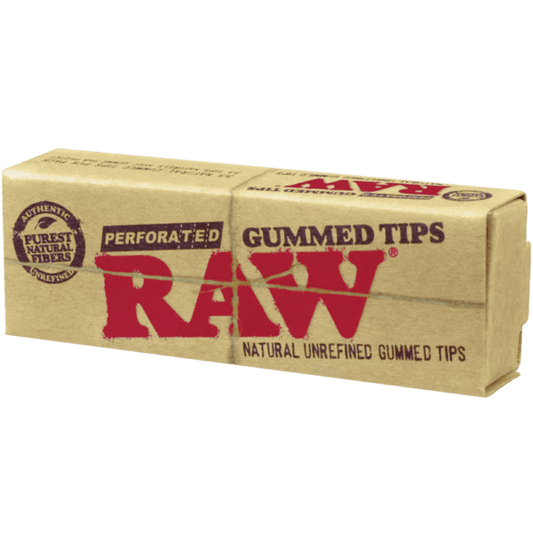 Raw Rolling Papers Gummed Tips