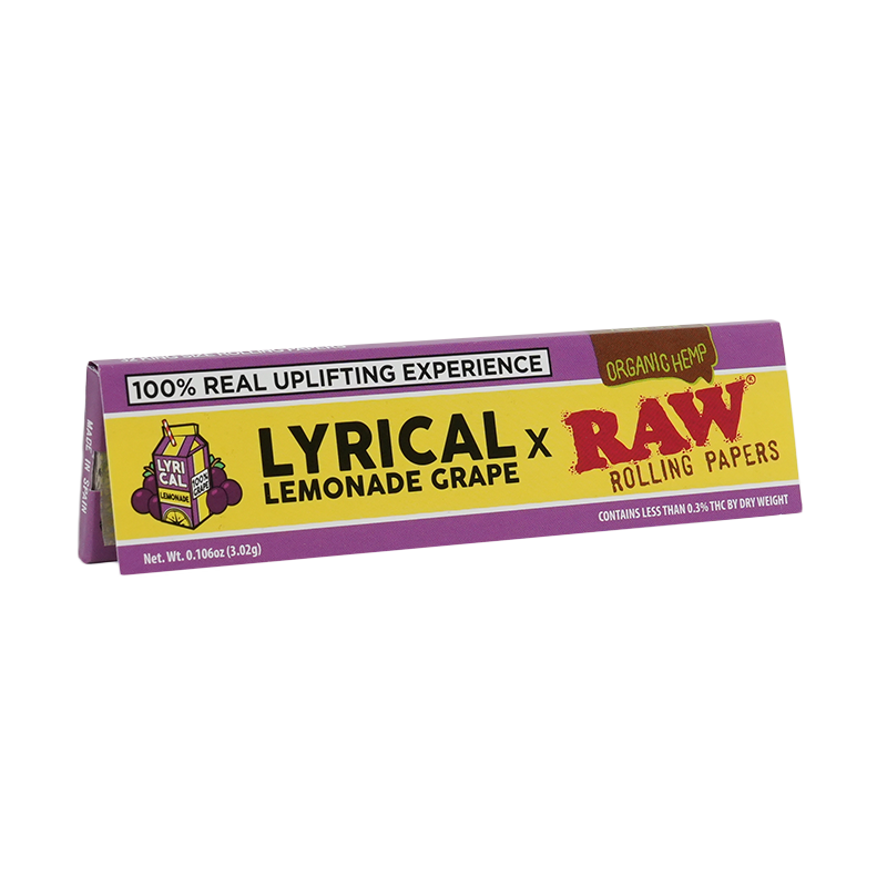 Raw Lyrical Lemonade Grape Rolling Papers