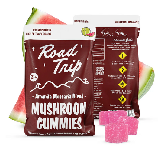 Road Trip Amanita Muscaria Blend Mushroom Gummies