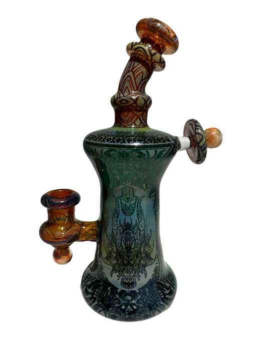Taco Jesus Crushed Opal Fume Tech Rig