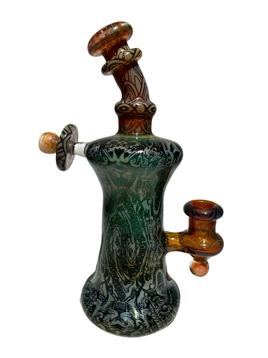Taco Jesus Crushed Opal Fume Tech Rig