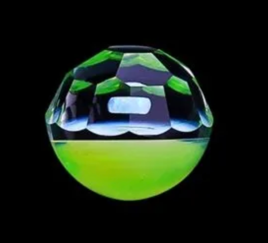 Terporium Faceted Top Marble with Opal