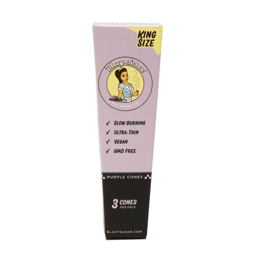 Blazy Susan Purple Kingsize Cones 3 Pack
