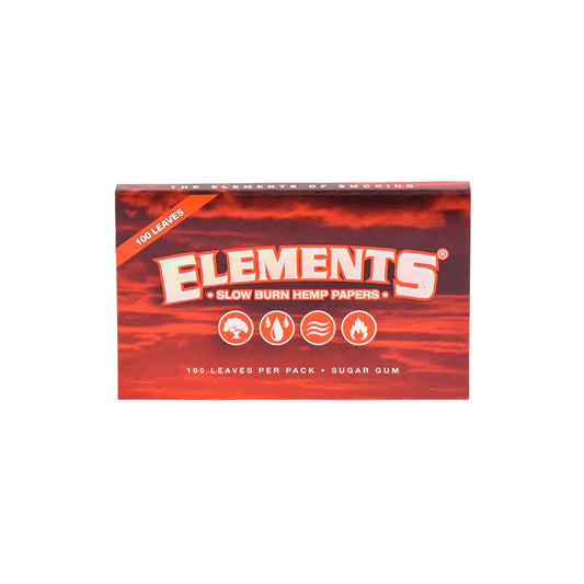 Elements Single Wide Hemp Rolling Papers
