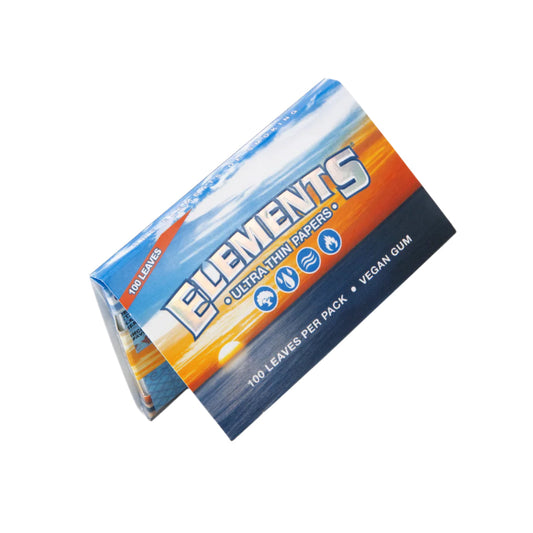 Elements Single Wide 100 pack Rolling Papers