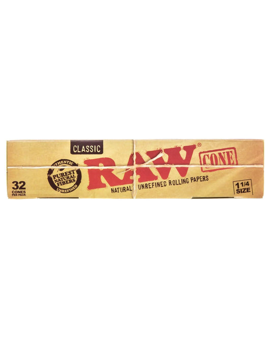 Raw Classic Cones 1 1/4 32 Pk