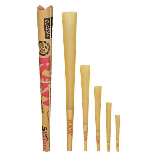 Raw Cones 5 Stage Rawket Pack