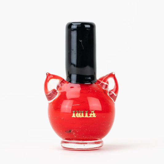 SakiBomb x Empire Glass Kitty Nail Polish Pipe